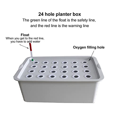 RootCube18 - 18 Planter Kratky Square Bucket Kit, Hydroponics System - WE Hydroponics