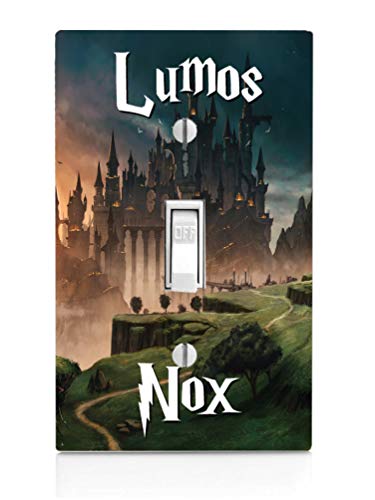 Lumos Nox Castle Light Switch Plate