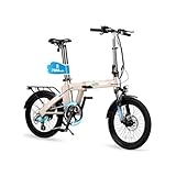 ERWAY 電動自転車 折りたたみ 20インチ 電動アシスト自転車 A02 型式認定 7.8Ahバッテリー 最大130km走行可能 公道走行可能 免許不要 シマノ製8段変速ギア 5段階アシストモード サスペンション装備 Eバイク 防水 通勤