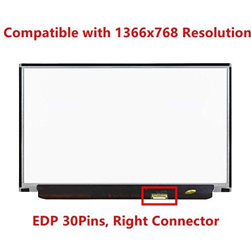 Image of Upgrade Replacement 12.5 inches FullHD 1920x1080 IPS LCD Display Screen Panel for Lenovo ThinkPad X240 X240S X250 X260 X270 X280 20F6 20HM 20HN 20K5 20K6 20KE 20KF Non-Touch (Right Connector)