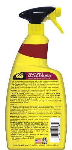 Goo Gone Heavy Duty Cleaner & Degreaser Spray With Microfiber Cleaning Towel – Cuts Through Tough Grease, Oil & Grime - 32 Oz (1 Pack + Towel) - Image 3