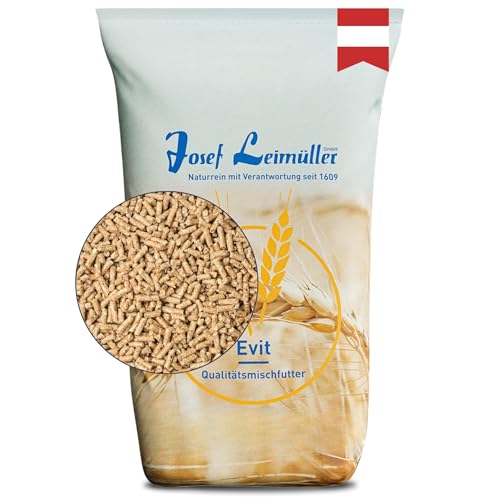 Leimüller Wildfutter Pellets 25 kg - Herbst- und Winterfutter mit Getreide - Futter für Rehe, Rotwild, Hirsche & Rehkitze