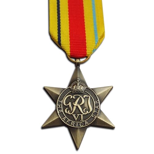 Trikoty WW2 Military Medals Set 4x Award Lieutenant Western Desert Group El Alamein Military Cross 1939-45 Star War & Defence Medal - Image 4