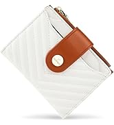 Sunpour Small Womens Wallet,Slim Bifold Leather Wallet for Women RFID Card Holder Ladies Compact ...