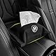 OYDDL Universell Auto Tissue Halter Sitztuchhalter Hängende Tissuebox Kompatibel mit Alfa Romeo Giulietta Giulia Mito Stelvio GT 147 156 159 166 (Schwarz)