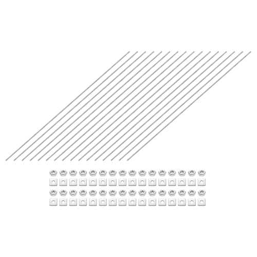 uxcell 16 S˂bh M3-0.5 Xbhsb` 350mm XeXX`[ Ep S˂X^bh ibgƃbV[t NvAnK[AU{gp