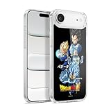 Head Case Designs Licenza Ufficiale Dragon Ball Super Vegeta Universe Survival Characters Custodia in Gel [Protezione di Grado Militare] Compatibile con Apple iPhone 17 Air E Compatibile con MagSafe