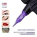 Mast Pro Smp Professional Cartridges Tattoo Needles 1 Round Liner 0.25MM Needles for Permanent Makeup Hair Scalp 0801RL