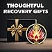 Leafence Lotus Flower Recovery Coin Sober Medallion with Inspirational Quote Recovery Addiction NA AA Chips and Medallions Challenge Coin (Lotus Flower, 4 Years)