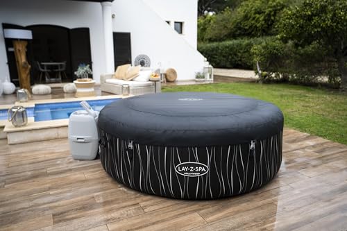 Bestway® Lay-Z-SPA® LED-Whirlpool Hollywood AirJet™ für 6 Personen Ø 196 x 66 cm, LED-Design