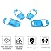 CheroCar for Jeep JL Door Handle Bowl Cover Decor Trim Internal Accessories for 2018-2022 Jeep Wrangler JL 4-Door,Light Blue