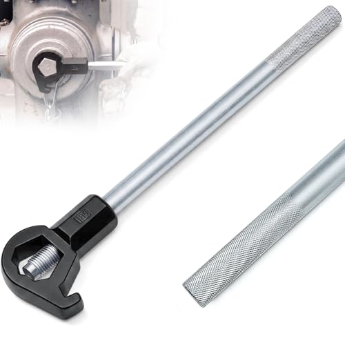 Image of Tandefio 1 Pcs Fire Hydrant Wrench, 1-1 /2 inch to 6 inch, Black