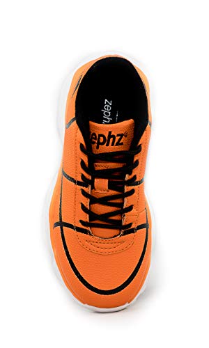 Zephz The Basketball Shoe Orange/Black Youth 2 thumb #4