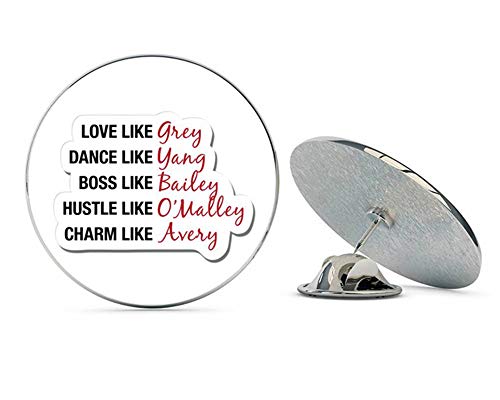 Grey's Anatomy Love Like Grey Metal 0.75