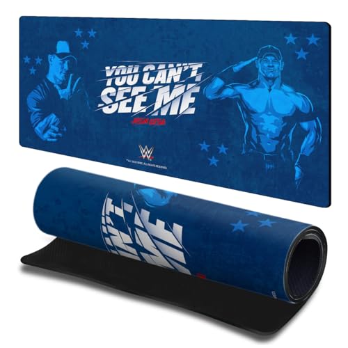 Tapis de souris grand format WWE pour personnaliser votre espace bureau gamer