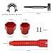 NUTSFLOW 8-in-1 Sink Wrench – Multifunctional Plumbing Tool for Faucet, Pipe & Aerator Repair, ABS & Zinc Alloy Basin Wrench with Extended Reach for Kitchen & Bathroom