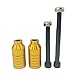 Z-FIRST Pro Scooter Pegs CNC Aluminum Pegs for Stunt Scooters with Hardware (Gold)