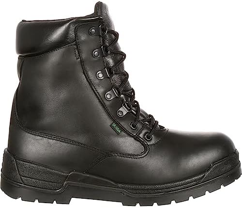Rocky Men's 6 Inch Postal 8132-1 Slip Resistant Work Boot,Black,9 M US | Image 6