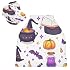 Cartoon Halloween Magic Breathable Car Seat Covers for Babies Newborns, Multi-Purpose Baby Car Seat Covers & Breastfeeding Scarf, Newborn Essentials Baby Shower Gifts