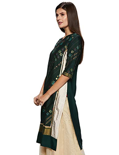 Image of W for Woman Women's Straight Kurta (17AU17090-50591 New