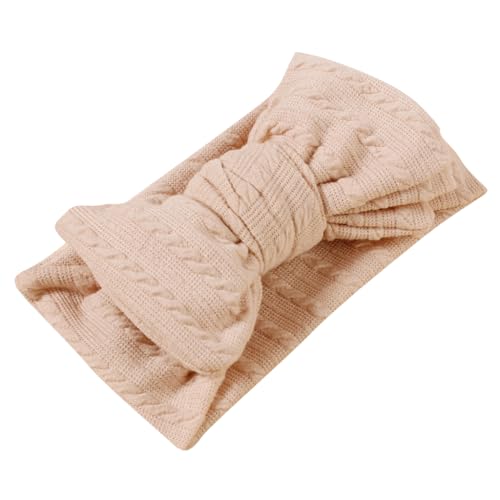 Baby Head Wraps Bowknot Headband Soft Elastic Knitted Headwear for Baby Girl Infant Hair Accessories Headbands Hairbands