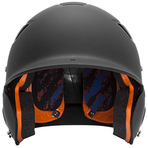 Schutt Sports Air 5.6 Softball Batter's Helmet, Matte Black, Large #TOP1