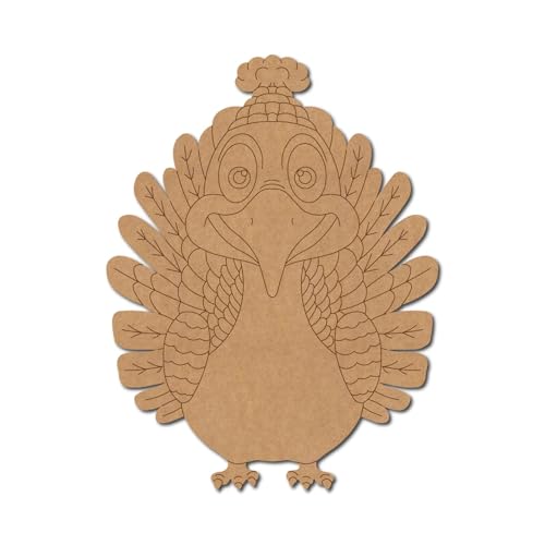 Pavo premarcado diseño 2 Medite MDF / 10,2 cm / 5