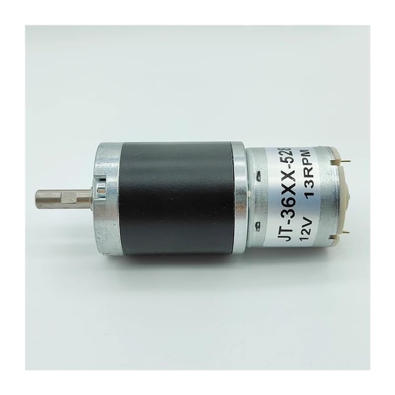 Arrancador electrónico de engranaje planetario de 36 mm DC5V-12V 13RPM velocidad lenta gran par reductor de caja de cambios de metal completo arrancador electrónico DIY Robot Smart Car