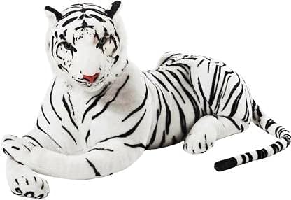 White Tiger Soft Lovable Hugable Animal Stuffed Plush Toy for Kids Car Decoration (35cm) (B0CBG16YNR) Amazon Price History, Amazon Price Tracker