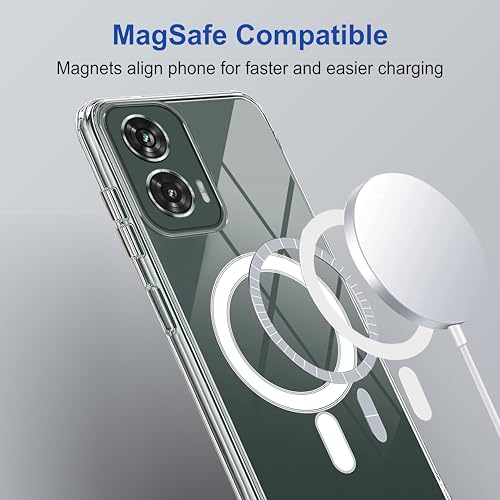 Image of Zapcase Back Case Cover for Moto G45 5G | Compatible for Moto G45 5G Back Cover | Scratch-Resistant Back Cover Case | Clear