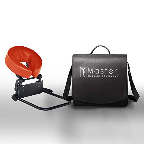 Master Massage Home Use Sleeping Mattress Top Massage Kit-Adjustable Headrest Face Pillow Cradle & Face Cushion Support Bracket, Head Face Rest Support- Eye Surgery Recovery - Cinnamon