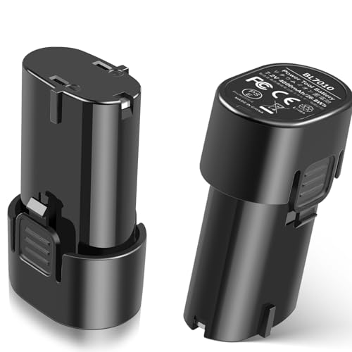 KEATFE 互換マキタ 7.2v バッテリー BL7010 マキタ バッテリー 4000mAh 大容量 使いやすい パワフル 長寿命 BL7015 互換バッテリー マキタ ペンドライバーと相性が良い PSE CE承認済み 2個セット