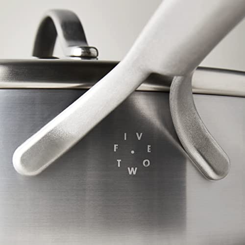 GreenPan Five-Two Food52, Panela Coberta 1,5QT, Preta