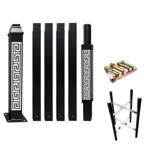 LYUCAYHQ 10Ft to 20Ft Light Poles for Outside, Portable Outdoor Light Pole, Solar Street Light Pole Accessory for Street, Patio, Backyard, Basketball Court, Park(600cm/20ft)