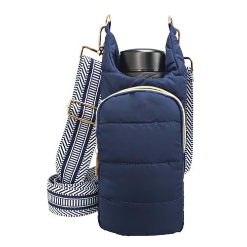 KAMEILONG Puffer Water Bottle Holder Quilted Hydrobag Sports Pouc...