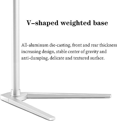 Soporte para libros ajustable con brazo de aluminio y pinzas para páginas 5