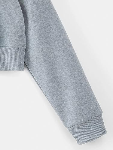 Image of Crop Hooded Sweatshirt for Women Winter Wear Crop Hoodie