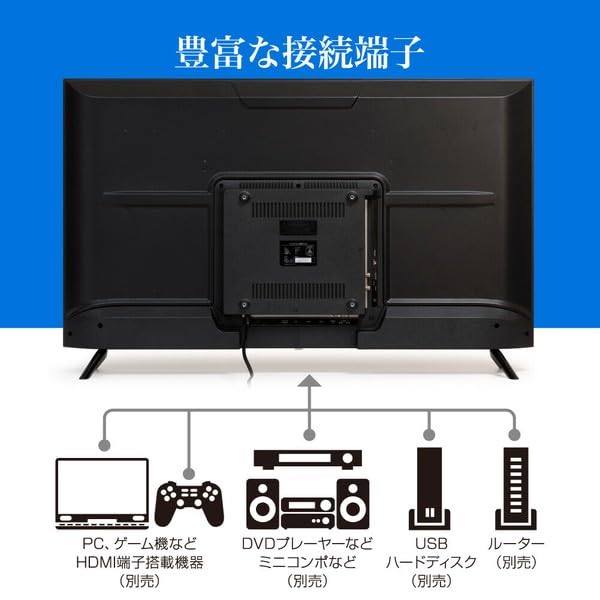 Amazon | 40v型フルハイビジョン3波（地デジ/BS/CS）液晶テレビ ダブル