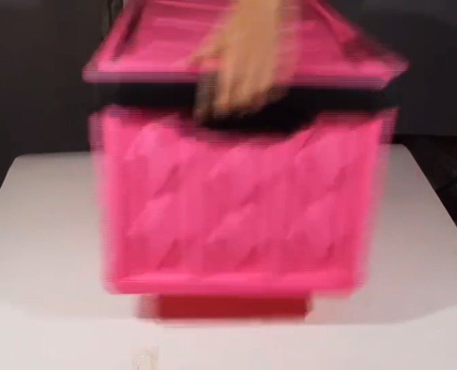 シューズケースBORDERS BY BALCONY ピンク ボックス型 Amazon.com - Graciadeco 22.8qt Closet Storage Boxes with