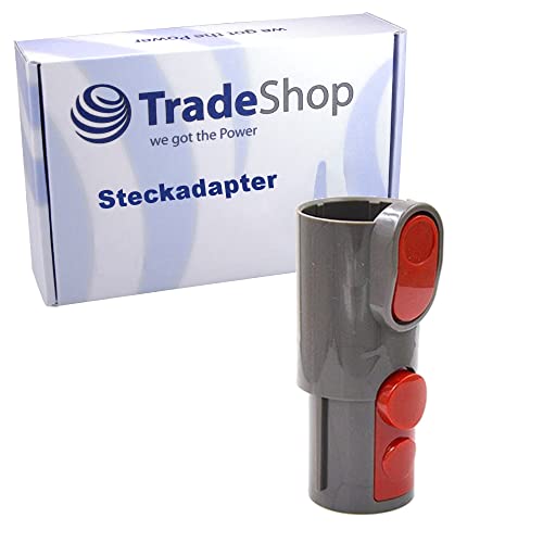Trade-Shop Steck-Adapter/Adapter-Stecker kompatibel mit Dyson V7 V8 V10 V11 V15 Staubsauger ersetzt 968235-01