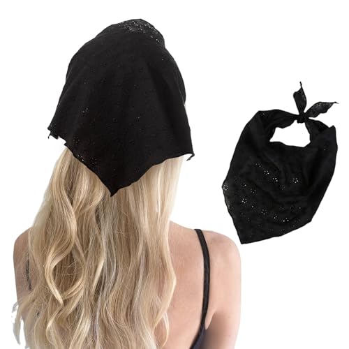 Haarbandanas Dreieck Kopftücher Damen Spitze Dreieck Kopftuch...