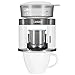 Linkind Pour Over Macchina da caffè rotante, filtro caffè automatico, filtro permanente portatile in acciaio inox