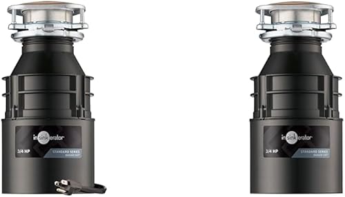 InSinkErator Badger 5XP - Triturador de basura con cable de alimentación y tejón 5XP triturador de basura, serie estándar 34 HP triturador de