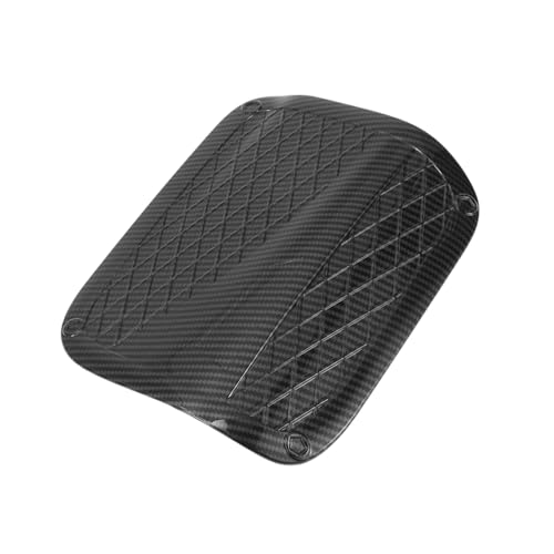 Partuto Fuel Tank Door Cap for Toyota Camry 2018-2023 Fuel Filler Flap Cover Adhesive Type Carbon Fiber Black ABS Fuel Filler Door Gas Cap