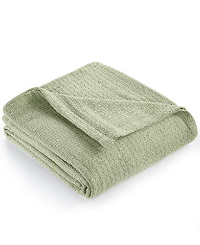 Lauren Ralph Lauren Estate Classic Cotton Full/Queen Blanket - Green