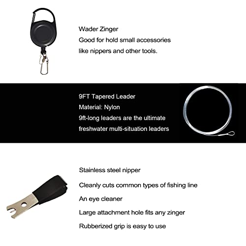 Aventik-Extreme-Fly-Fishing-Combo-Kit-0123456-Weight-Starter-Fly-Fishing-Rod-and-Reel-Kit-Outfit-with-One-Travel-Case