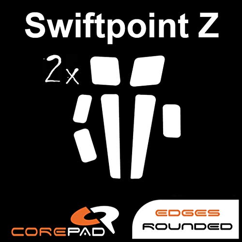 Preisvergleich Produktbild COREPAD Skatez PRO 187 Ersatz Mausfüße für Swiftpoint Z