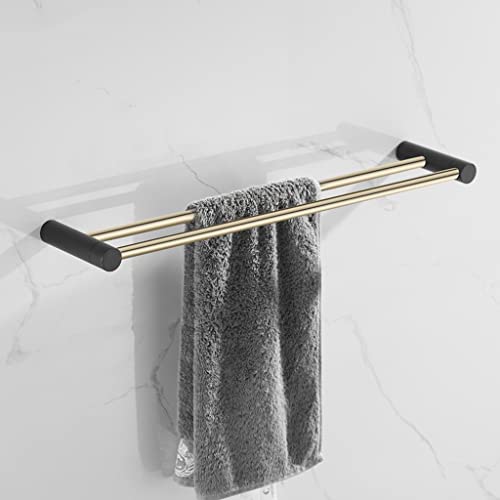 Étalement d'étagères murales de luxe pour salle de bain au design élégant et chaleureux