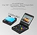 Anbernic RG34XXSP Retro Gaming Console – Flip Design, 3.4'' IPS Screen 720×480, 64G TF Card with 5000+ Games, Portable Handheld, 3300mAh Battery, WiFi HDMI Bluetooth (Black 64G)