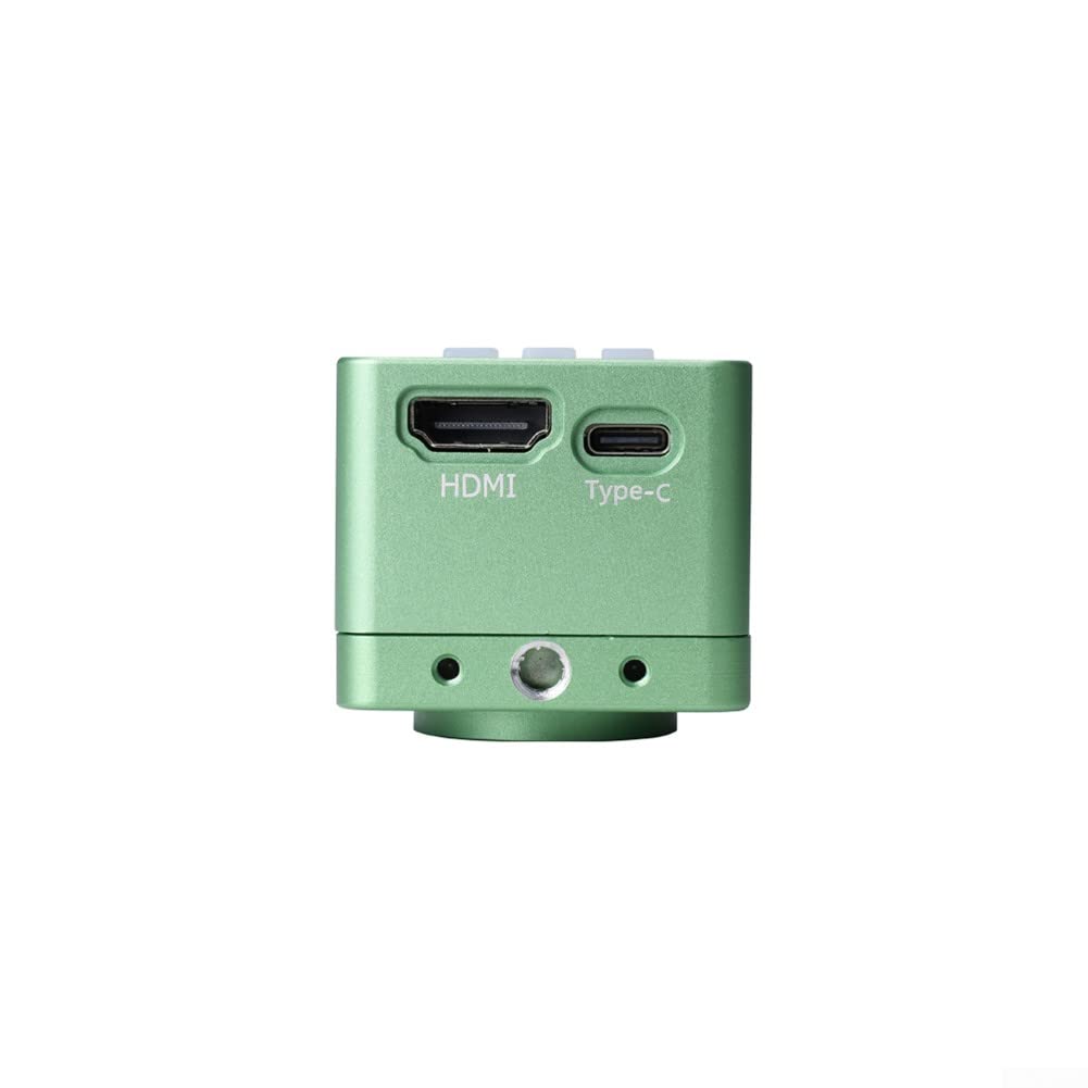 Cámara microscopio digital Ultra HD 4K 2160P USB -HD-MI, grabadora de video con mango de laboratorio industrial, sensor CMOS IMX334 CC 12 V, UE 220 V